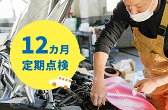 12ヶ月、定期点検