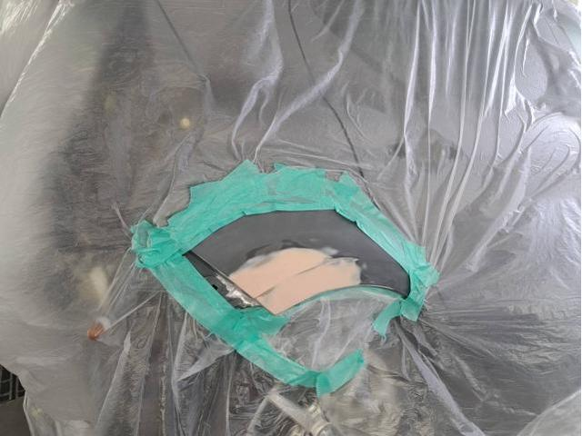 修繕中のアクア