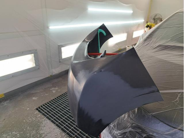 修繕中のアクア