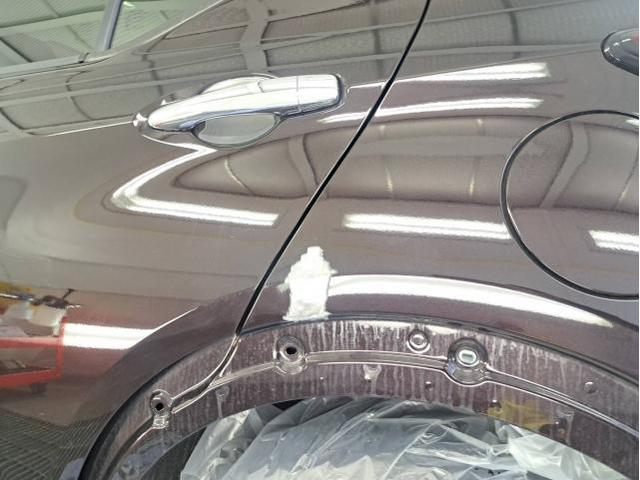 凹みを修理されたキックス